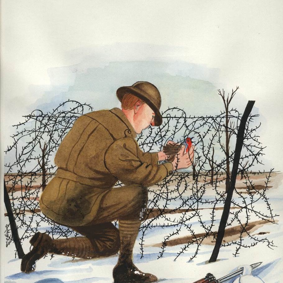 In Flanders Fields ISBN 9781920731038 Paperback picture book Illustrated by Brain Harrison-Lever $15.00. 32 pages. (297 x 224 x 4) Fremantle Press Publisher. Years 2002, 2004, 2008, 2014.